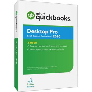 Intuit Quickbooks Pro 2020 3Users